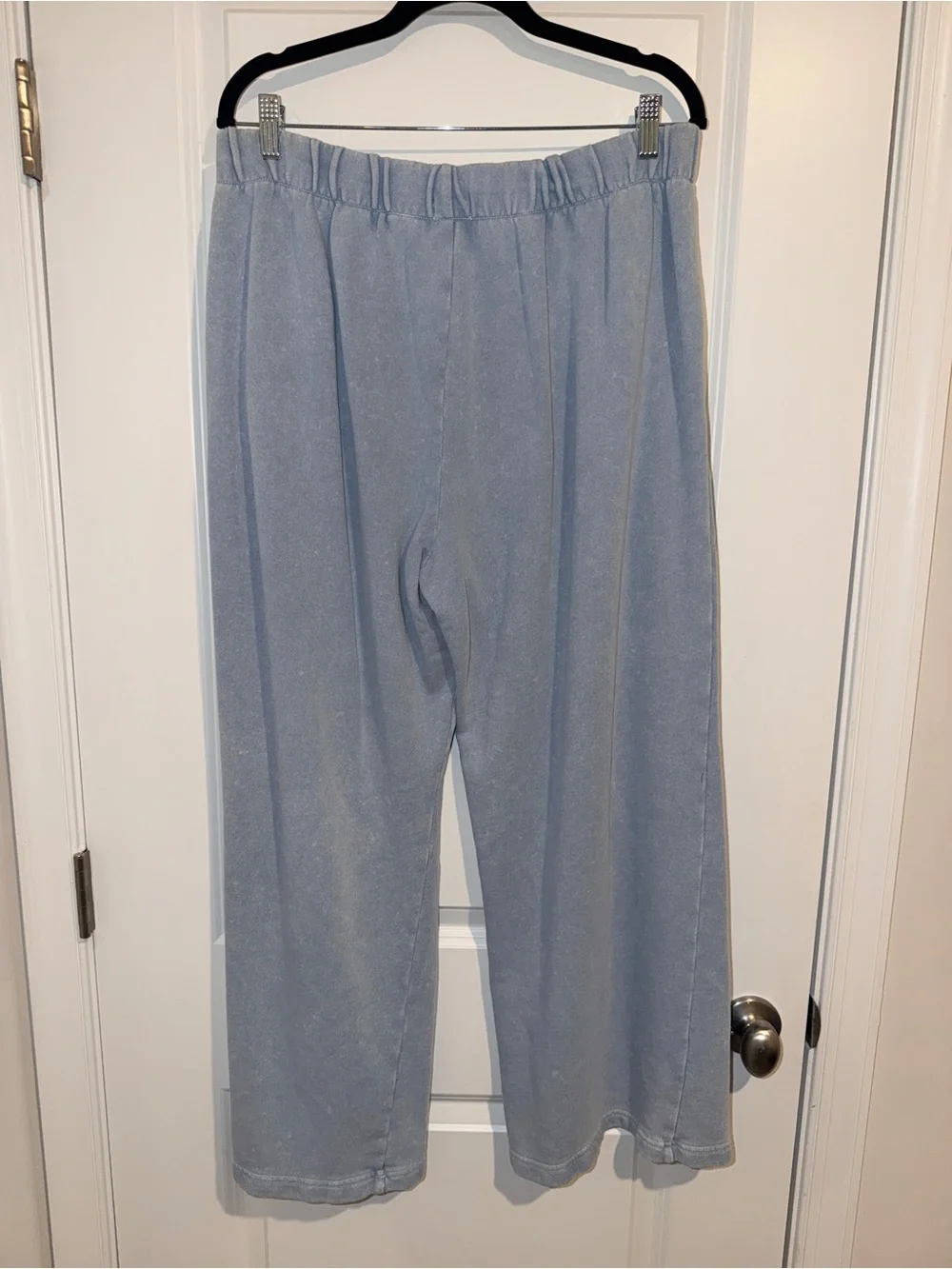aerie New Heights Turtleneck Sweatshirt and Fleece Trousers Cloud Blue